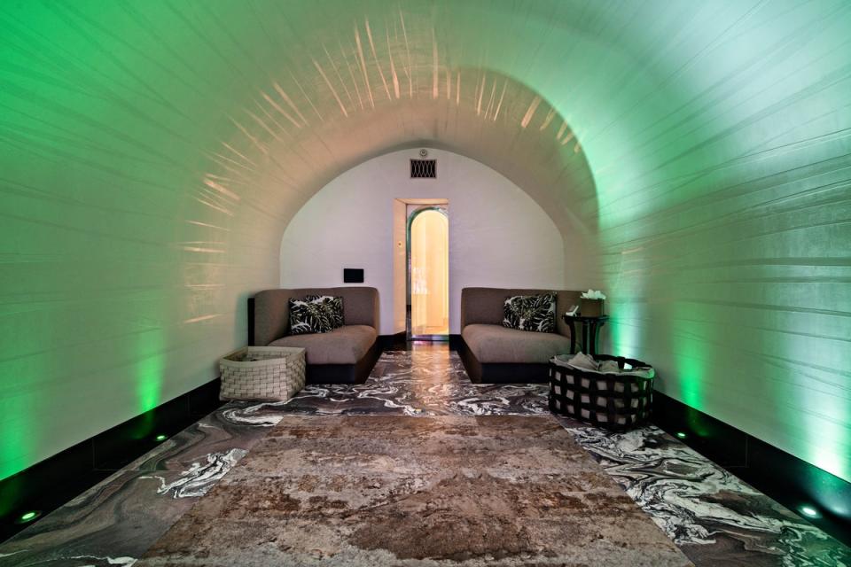 A lounge in one of the basement vaults (Beauchamp Estates/Tom St. Aubyn Photography)