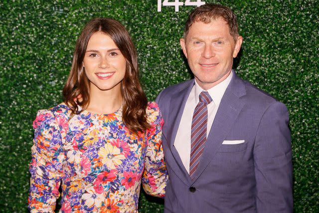 Paul Morigi/Getty for The Stronach Group Bobby Flay and his daughter, Sophie.