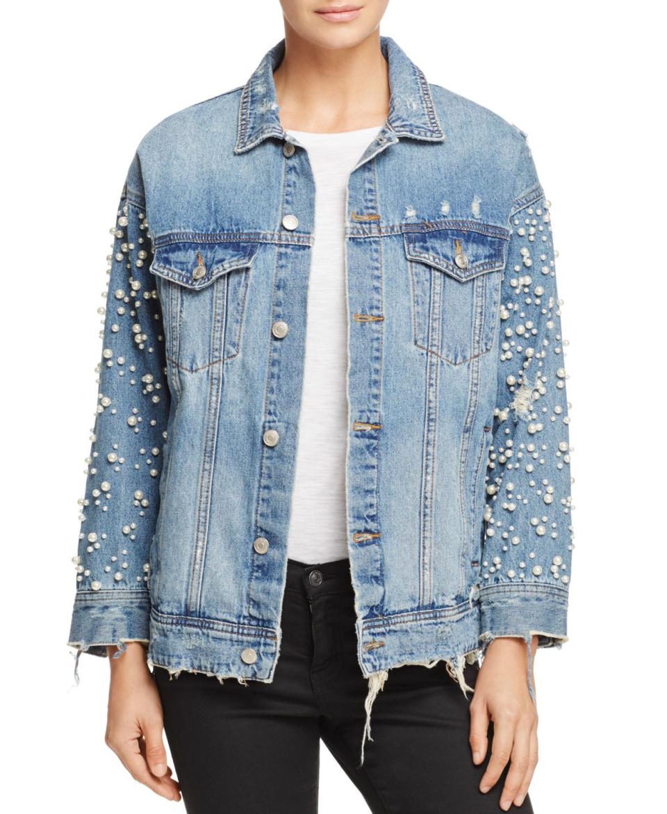 19) Embellished Denim Jacket