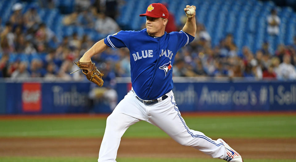 Aaron Loup could be a low-key upgrade for a team needing a second southpaw. (Gerry Angus/Icon Sportswire via Getty Images)