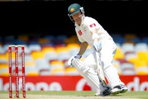 Michael Clarke adds another run against South Africa on day five of their first Test at the Gabba. Clarke was named the man-of-the-match for his third double-century of the year, his unbeaten 259 which turned the match away from the Proteas over the closing two days