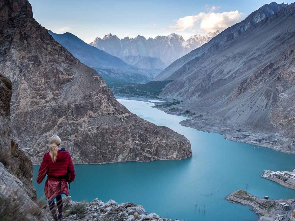 Hunza valley in Northern Pakistan