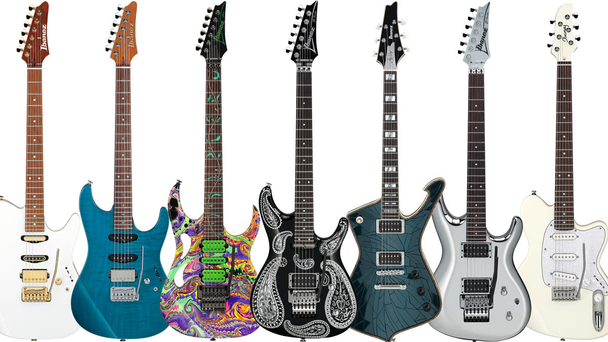  Ibanez NAMM 2023 Signature Models, featuring new super-premium options for Steve Vai, Joe Satriani and Paul Stanley  