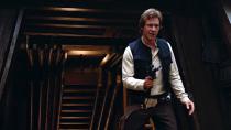 <p>While he softened up a bit in his brief appearance in <em>The Force Awakens</em>, and we won’t speak of the guy’s ridiculous origin story, Han 1.0 was a total badass. He says “I know,” when his girl says she loves him. He basically saves the galaxy by dropping into Luke’s fight against the Death Star. And he shoots first! He definitely shoots first.</p>