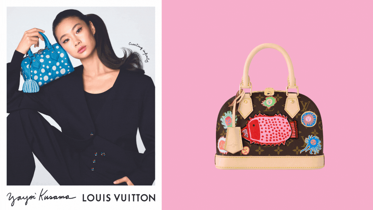 Louis Vuitton x Yayoi Kusama Alma BB Monogram Multicolor in Coated