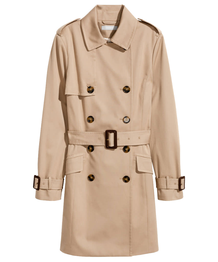 H&M Short Trench Coat