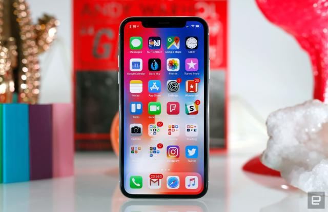 Apple iPhone X review -  tests