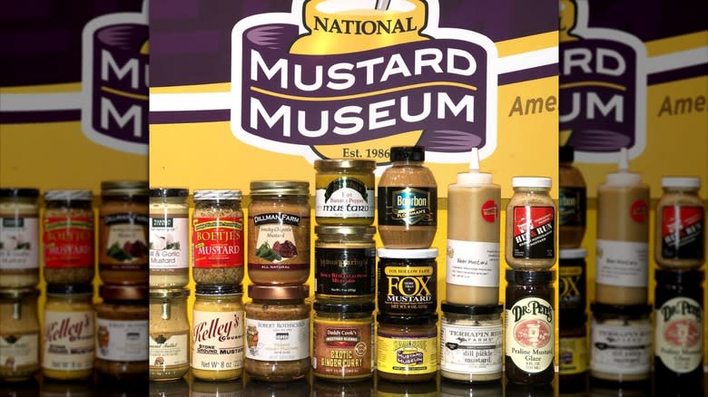 National Mustard Museum display