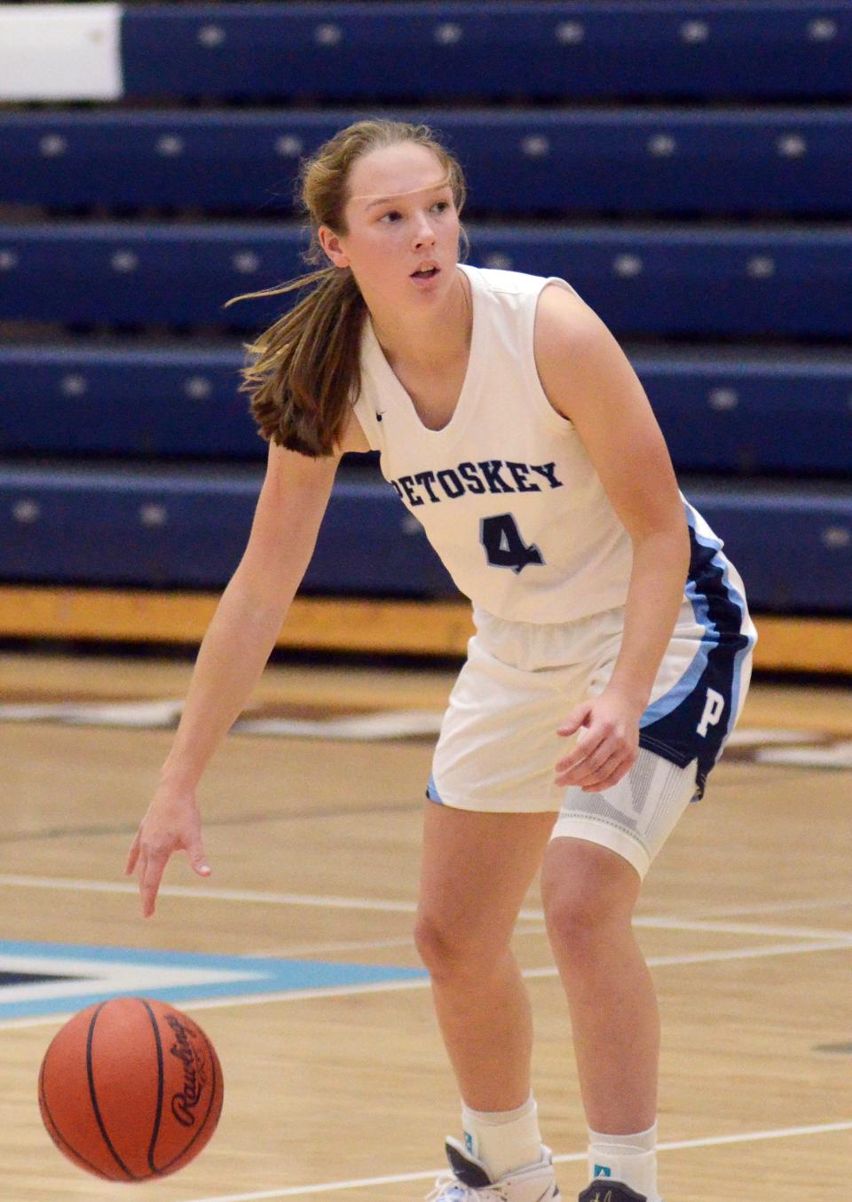 Petoskey senior Kenzie Bromley earned second team All-BNC recognition for her work on the court this season.