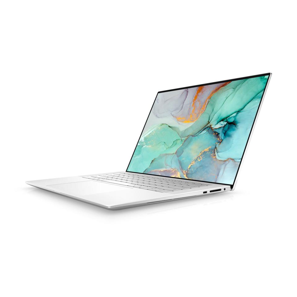 <p>Dell's 11th-gen Intel XPS 15 has tiny bezels and optional RTX 3050 Ti graphics</p>
