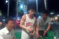 Jay Park captured at a cart bar