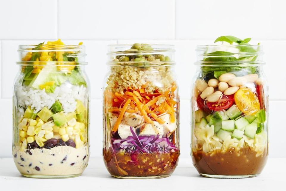 Chickpea Salad in a Jar