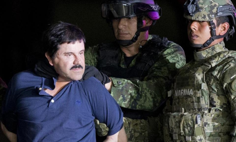 El Chapo faces a string of charges in a New York court and prosecutors are seeking the forfeiture of more than $14bn in illicit earnings made by his cartel.