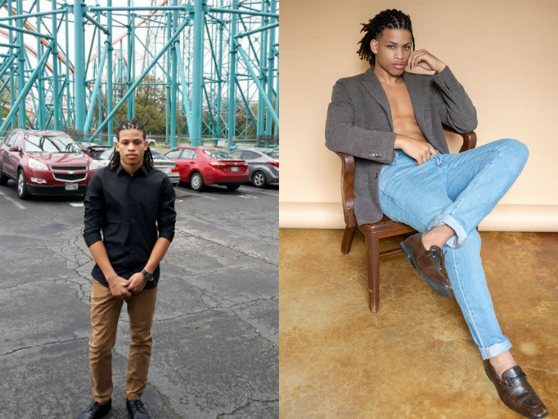 Kerion Washington was turned away from a Six Flags job because of his natural hair. Now, he's being recruited by the top modeling agencies. (Photo: Facebook/Adam Moroz)