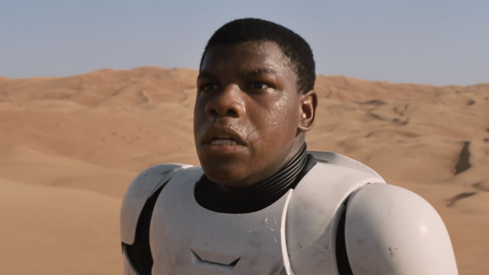 John Boyega as Finn in 2015's "Star Wars: The Force Awakens." - Lucasfilm/Walt Disney Pictures