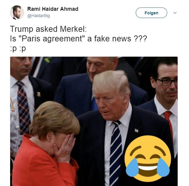 Die besten Merkel und Trump-Memes von G20