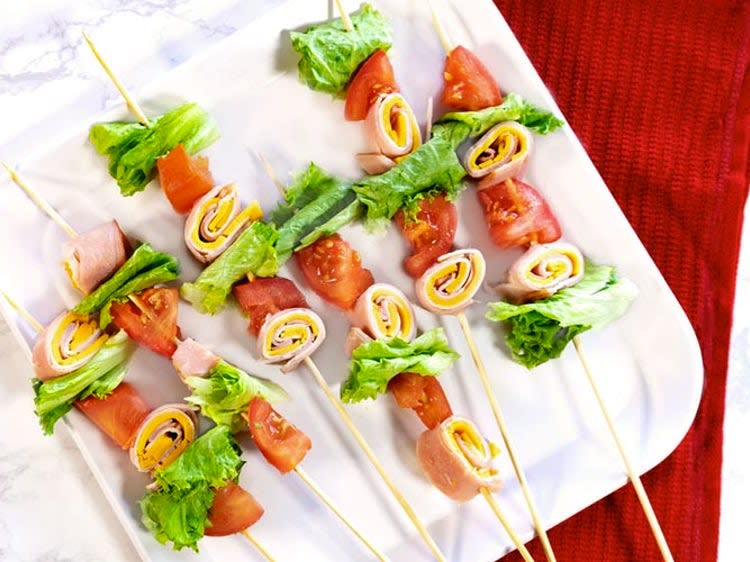 Chef Salad Skewers