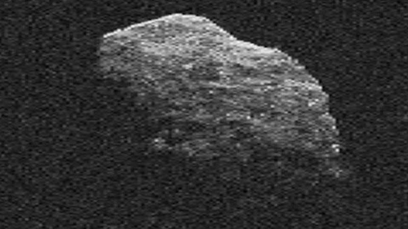 This is radar image of a near-Earth asteroid similar to Apophis. We actually know very little about what Apophis looks like, but its pending flyby in 2029 will provide scientists with an unprecedented look. - Image: NASA/JPL-CalTech
