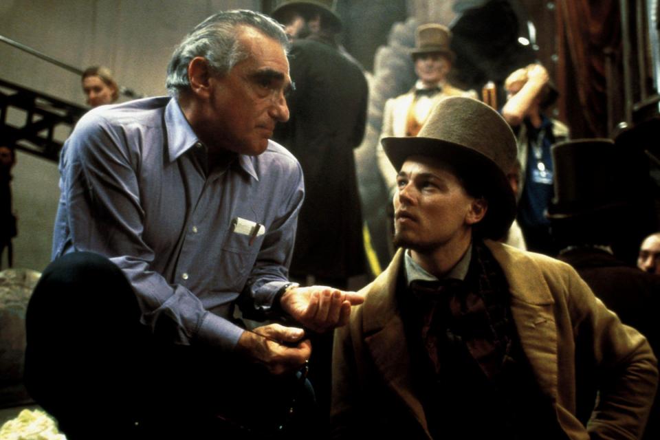 MARTIN SCORSESE, LEONARDO DICAPRIO, GANGS OF NEW YORK, 2002