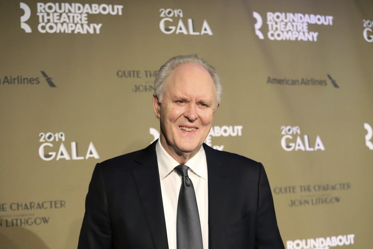 John Lithgow attends the Roundabout Theatre Company's 2019 Gala, 