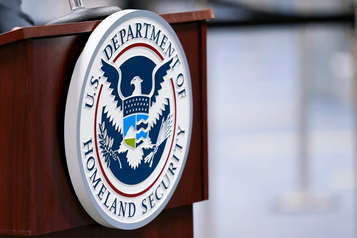 Homeland Security (Copyright 2020 The Associated Press. All rights reserved.)