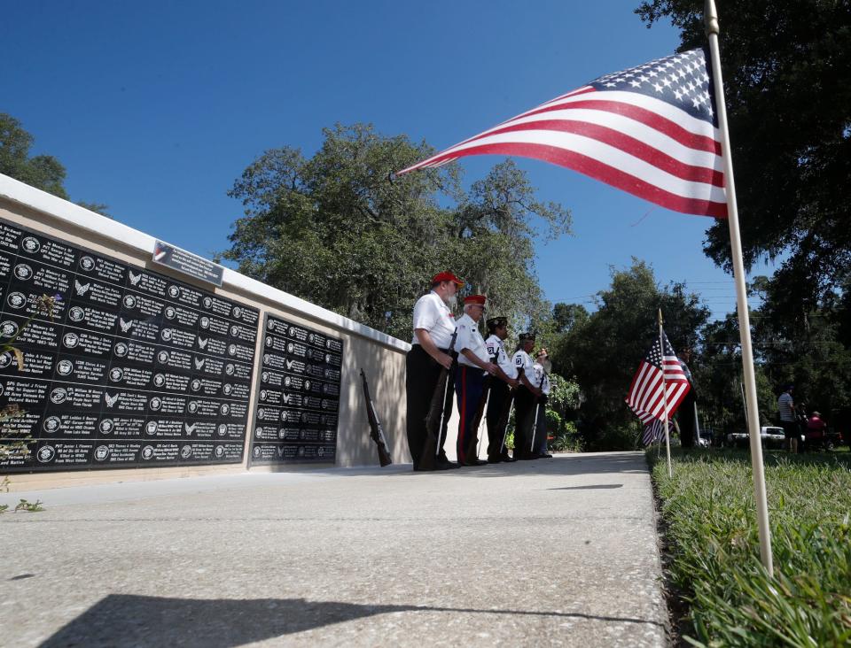 Veterans, their families and friends were on hand Monday at Bill Dreggors Park in DeLand to celebrate Memorial Day and honor those soldiers who payed the ultimate price in battle.