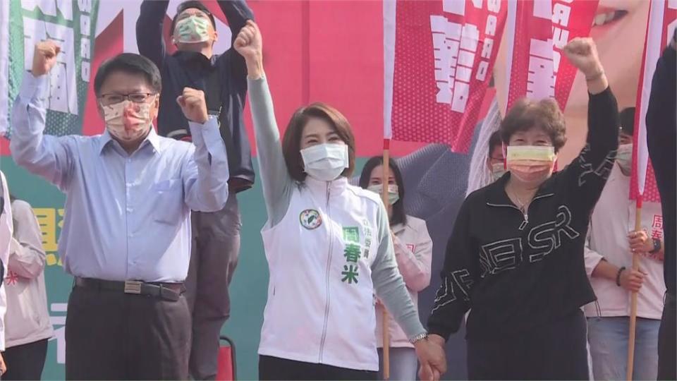 拚屏東縣長初選　各出不同拜年法