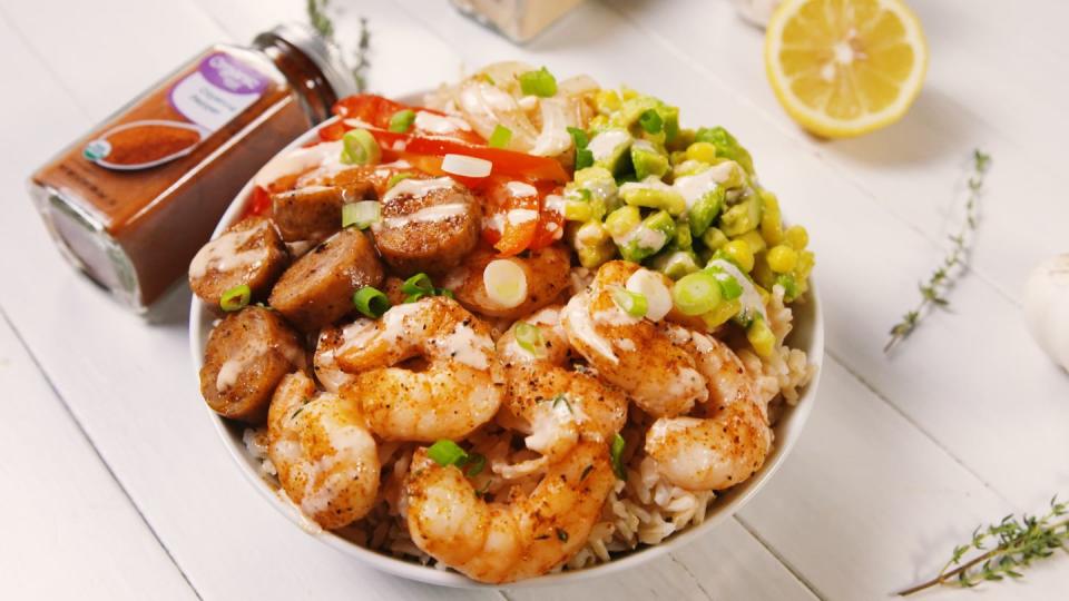 Cajun Shrimp Bowls