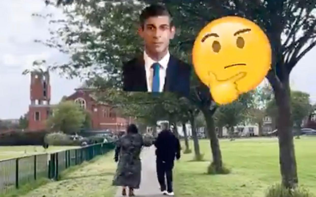 A still from Dawn Butler's video