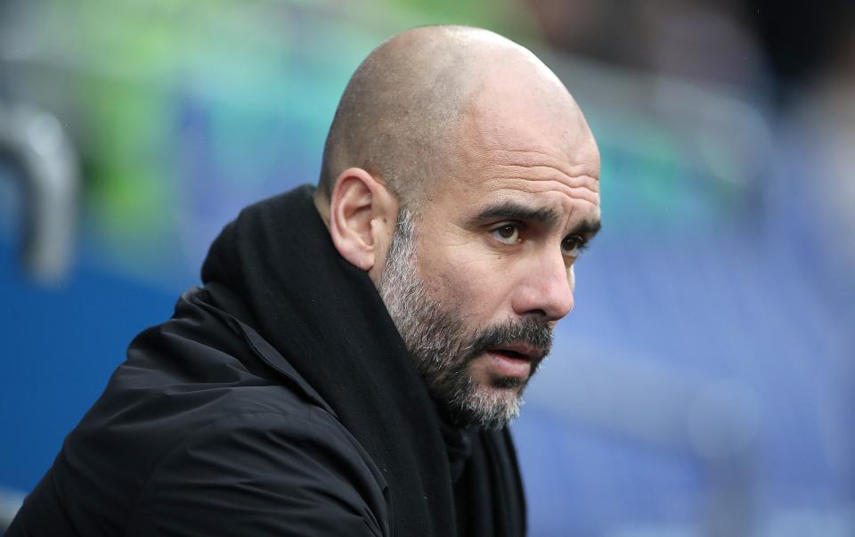 Pep Guardiola knows that Manchester City’s path to Wembley looks a favourable one