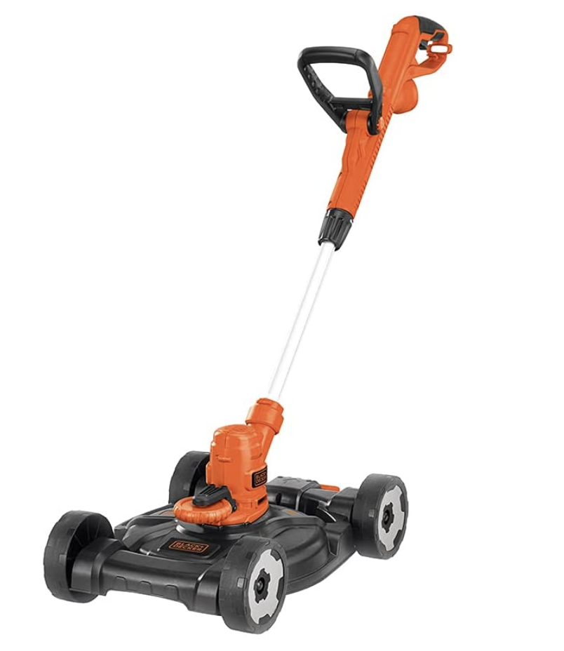 Black + Decker 3-in-1 String Trimmer, Edger & Lawn Mower (photo via Amazon)