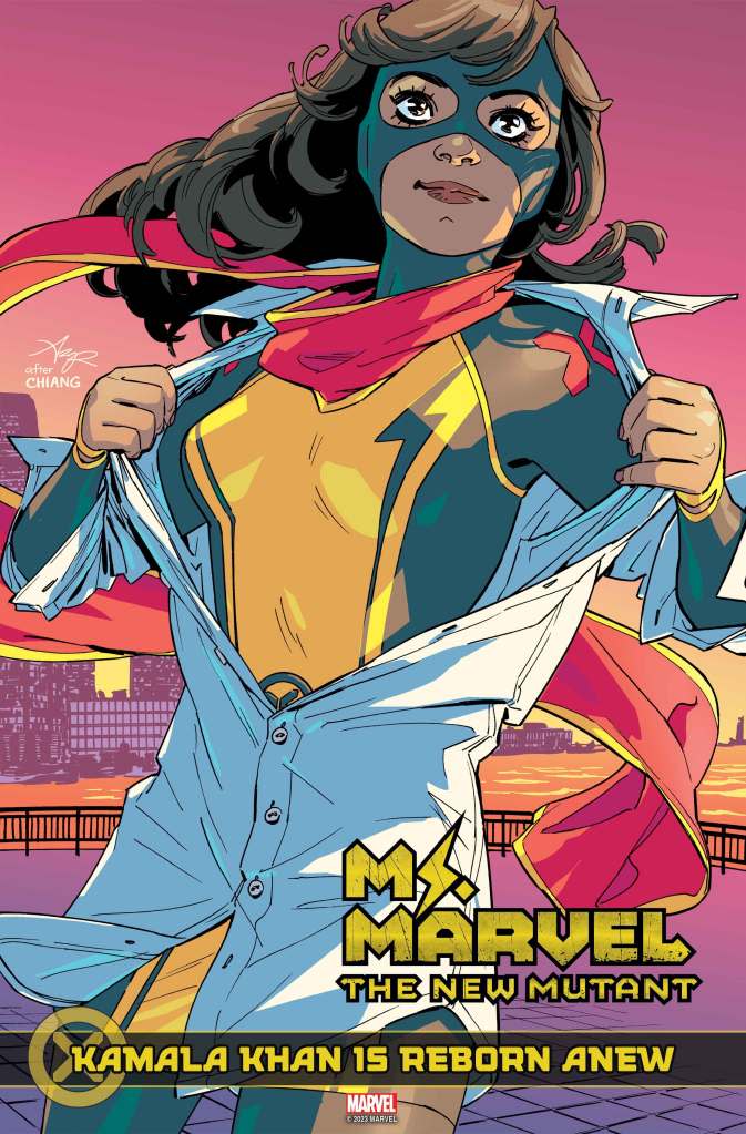 MS. MARVEL: THE NEW MUTANT #2 Homage Variant Cover by Amy Reeder