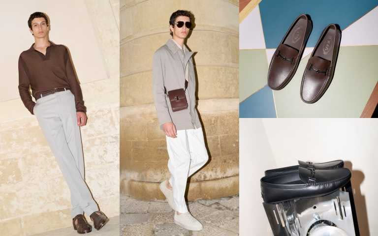 TOD’S 2024春夏男士系列，帶來充滿義式風情的眾多單品。（圖／品牌提供）