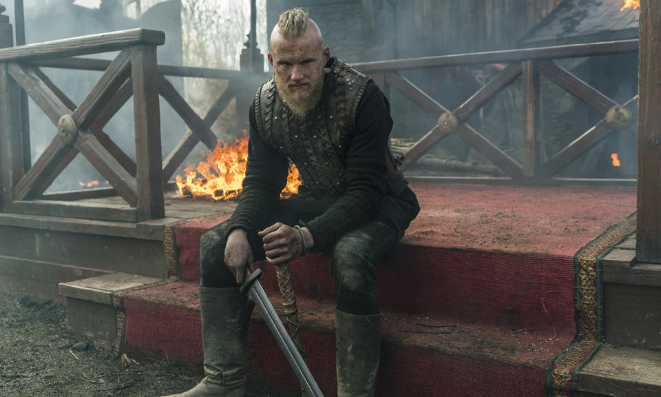 Pillaging and mohican hairdos are all the rage in this mud-filled series (Sky)