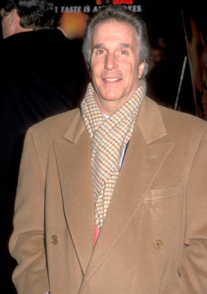 Closeup of Henry Winkler