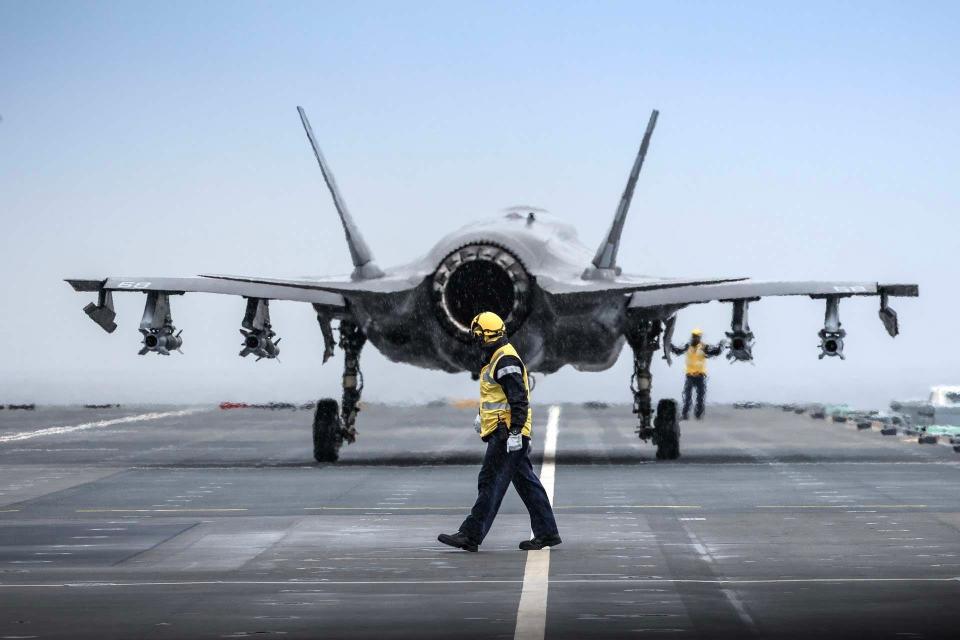 F-35B aboard HMS Prince of Wales