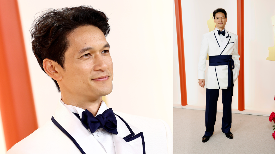 Harry Shum, Jr.'s twist on a tuxedo changed the game for men's evening wear.