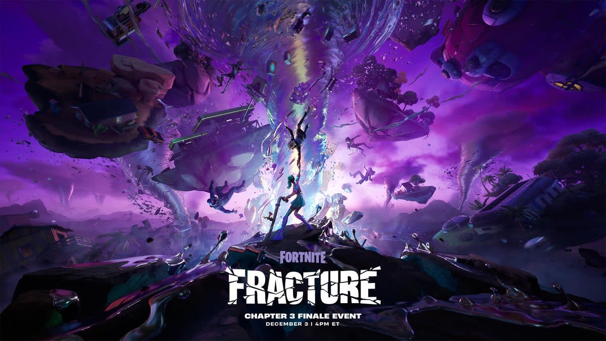 Fortnite’s Chapter 3 finale event is called Fracture. (Epic Games)