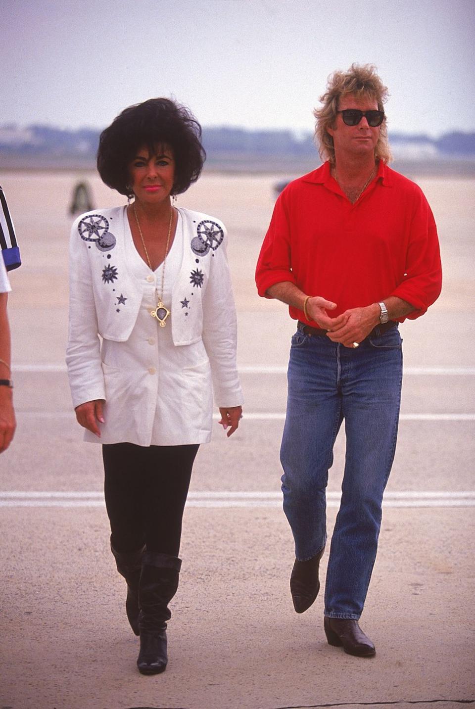 <p>In 1991, Elizabeth married construction worker Larry Fortensky, which was her eighth and final marriage. The actress and her seventh husband, met at the Betty Ford Center in 1988 and dated for three years before tying the knot on Michael Jackson's Neverland Ranch. They divorced in 1996 and Elizabeth never remarried.</p>