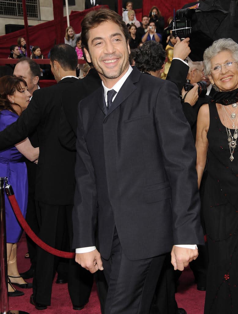 Oscars 2008 Javier Bardem