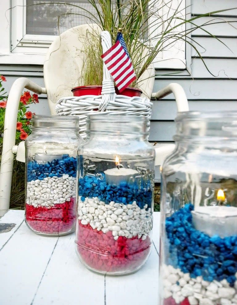 Get creative with glass jars