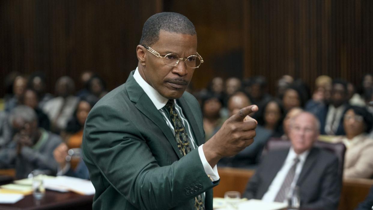  Jamie Foxx in The Burial. 