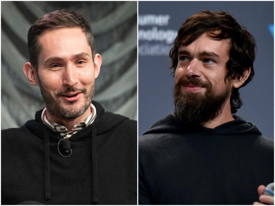 Kevin Systrom Jack Dorsey