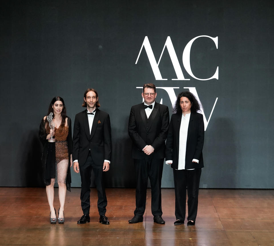 Francesca Nori and Fabrizio Moiana from Verabuccia with Terrence Bray and Sara Sozzani Maino. - Credit: Image courtesy