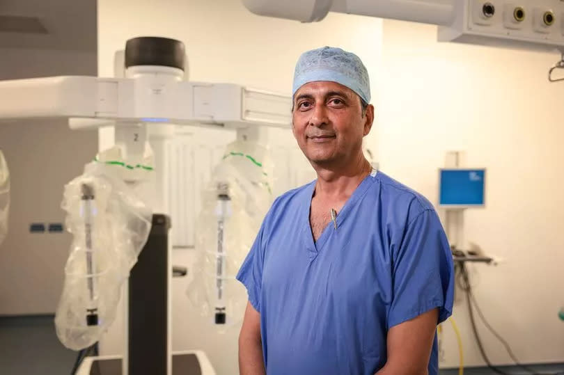 Consultant surgeon Vijay Ramani -Credit:Kenny Brown | Manchester Evening News