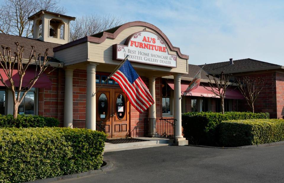 Al’s Furniture on McHenry Avenue in Modesto, Calif. is closing after 55 years in business.