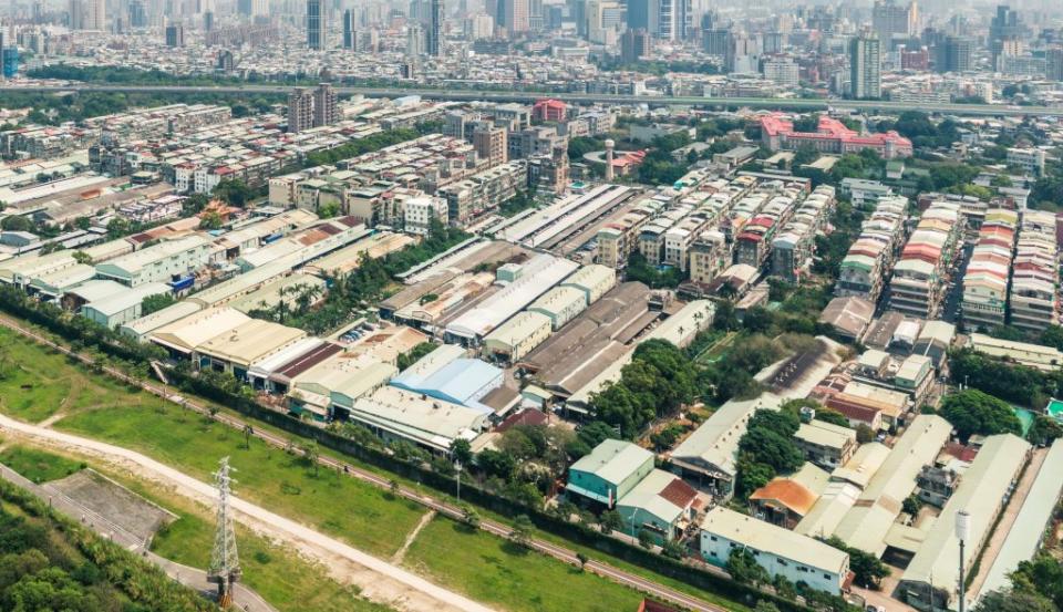 新北市板橋浮洲都市計畫通盤檢討案再次辦理主要計畫公展，圖為浮洲都計現況。　（新北市府城鄉局提供）