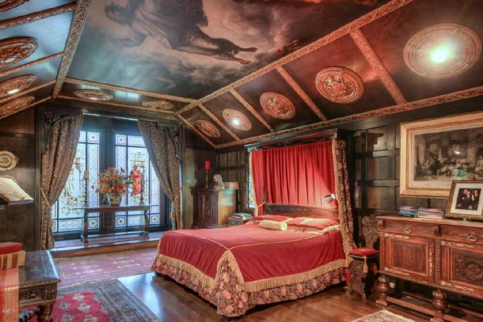 The master bedroom