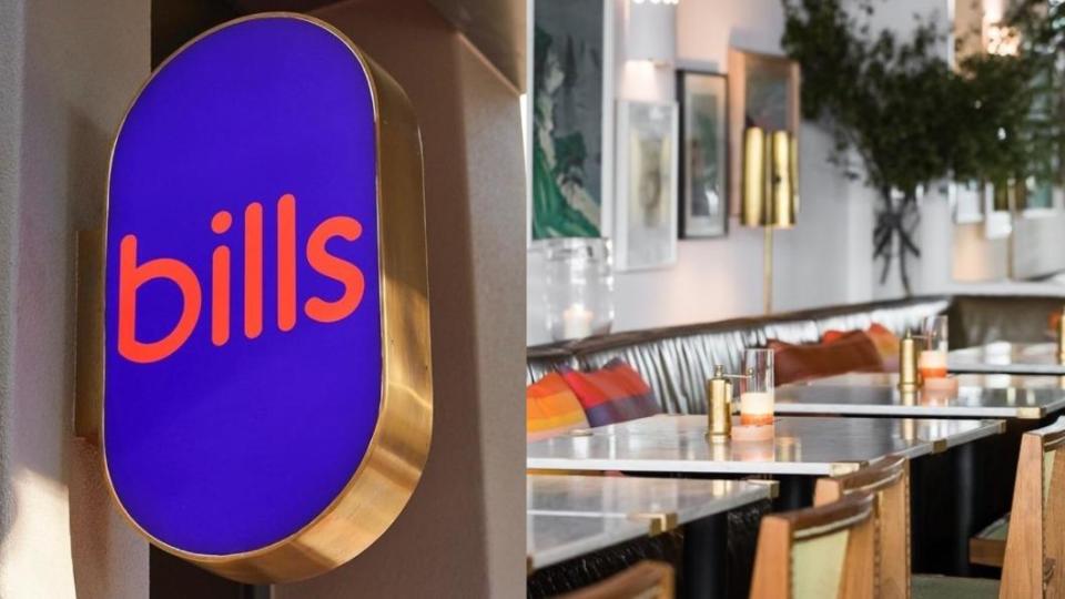 格蘭傑一手創立知名早午餐店「Bills」。（圖／翻攝自@billsaustralia　IG）
