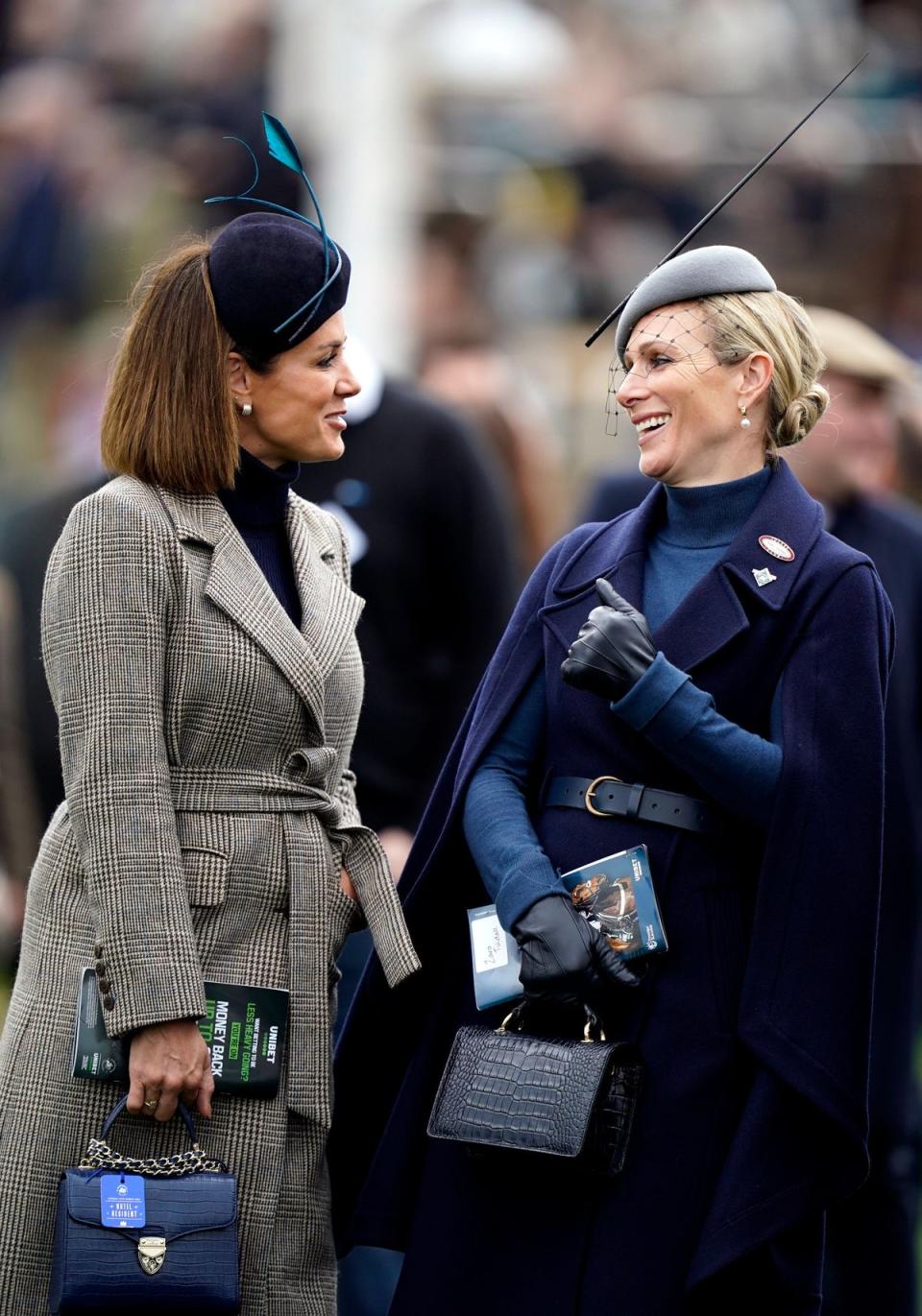 Zara Tindall and Natalie Pinkham (Andrew Matthews/PA Wire)